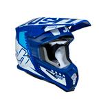 Just1 J-22 F Falcon Helmet – White/Blue, Motoren, Verzenden, Nieuw
