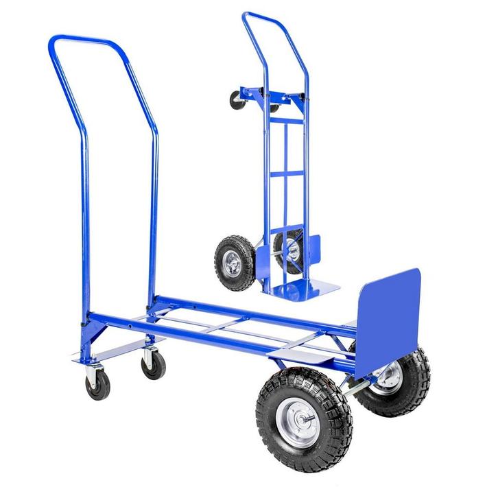 Stevige Steekwagen voor Zware Lasten - 250 kg Draagvermog..., Doe-het-zelf en Bouw, Transportwagens, 100 liter of meer, Nieuw