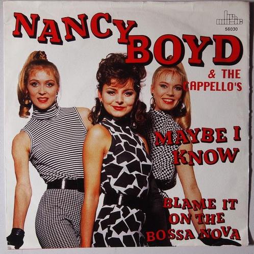 Nancy Boyd and The Cappellos - Maybe I know - Single, Cd's en Dvd's, Vinyl Singles, Single, Gebruikt, 7 inch, Pop