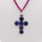 Zonder minimumprijs - Ketting met hanger - 18 karaat Zilver,