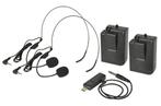 QTX U-Head Dubbele Draadloze USB Headset UHF 863.2 - 864.8, Muziek en Instrumenten, Microfoons, Nieuw
