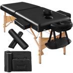 Massagetafel met 2 zones, vulling van 7,5 cm en houten frame, Sport en Fitness, Nieuw, Verzenden
