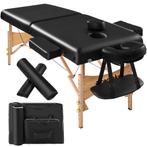 Massagetafel met 2 zones, vulling van 7,5 cm en houten frame, Verzenden