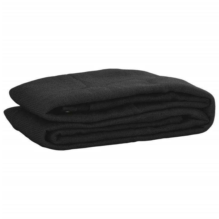 vidaXL Aanhangwagennet 1,5x2,2 m HDPE zwart, Auto diversen, Auto-accessoires, Nieuw, Verzenden