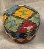 Kelim poef - ( unused ) - handgeweven - ongebruikt - wol -, Huis en Inrichting, Nieuw