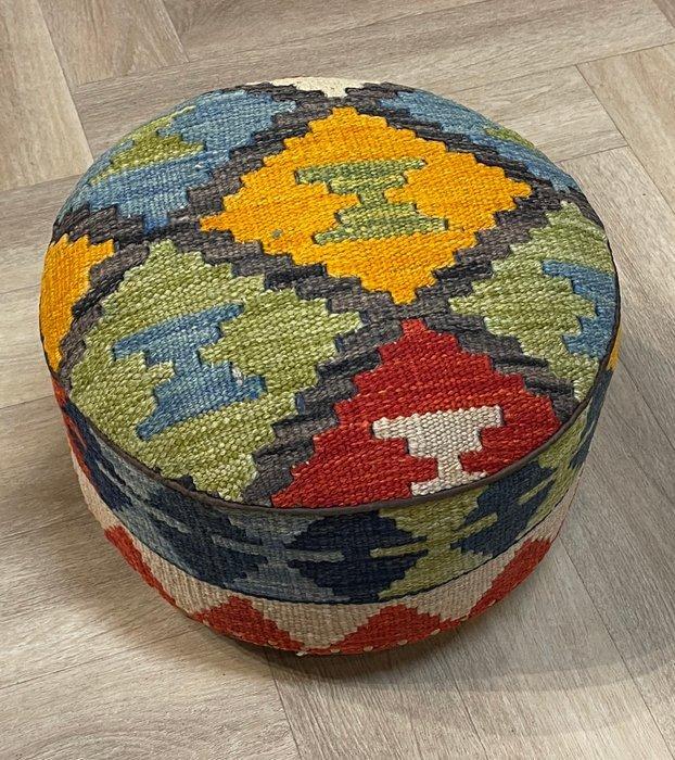 Kelim poef - ( unused ) - handgeweven - ongebruikt - wol -, Huis en Inrichting, Stoffering | Tapijten en Vloerkleden