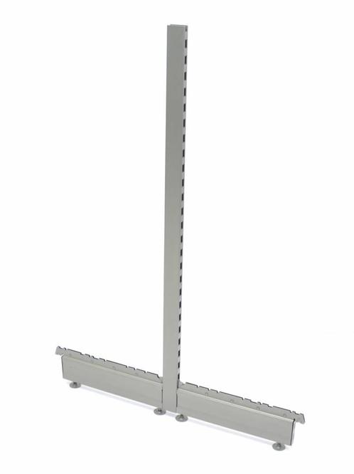 Staander/Stijl H141/H181+ 2x voet 57cm (Eindstuk om een rij, Zakelijke goederen, Kantoor en Winkelinrichting | Magazijn, Stelling en Opslag