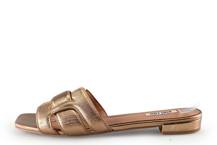 Bibi Lou Slippers in maat 40 Goud | 5% korting, Kleding | Dames, Schoenen, Overige kleuren, Zo goed als nieuw, Slippers, Verzenden