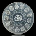 Chili. Silver Proof, 10 000 Pesos (Ibero-American Series), Postzegels en Munten