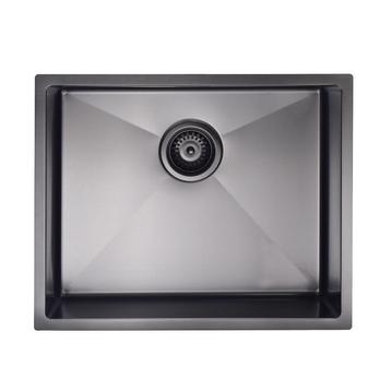Spoelbak - RVS - Gun Metal - 50 x 40 cm - CENDO SPB50-4BLACK beschikbaar voor biedingen