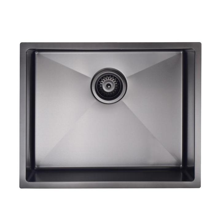 Spoelbak - RVS - Gun Metal - 50 x 40 cm - CENDO SPB50-4BLACK, Huis en Inrichting, Keuken | Keukenelementen, Overige kleuren, Nieuw