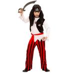 Piraat Kostuum Rood Wit Jongen, Kinderen en Baby's, Nieuw, Verzenden