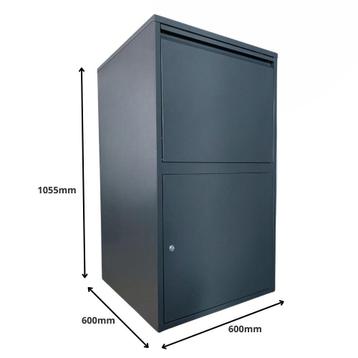 Grootste pakketbrievenbus beschikbaar - Antraciet beschikbaar voor biedingen