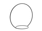 Frame metalen ring met +/- 50 cm zwart hanging circle with, Nieuw