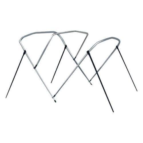 Bieden: Carvers 3 bow 54 x 67 to 72 inch aluminium bimini f, Watersport en Boten, Bootonderdelen, Ophalen of Verzenden
