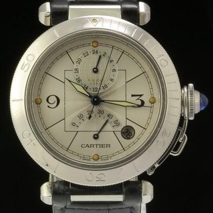 Cartier Pasha 2388 uit 2010, Handtassen en Accessoires, Horloges | Heren, Verzenden
