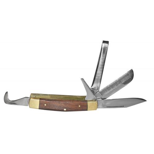 Couteau de cavalier, manche en bois - kerbl, Huis en Inrichting, Schoonmaakartikelen
