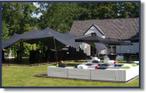 Ambisphere | Stretch 10x10m | 100m² ZAND, Jardin & Terrasse, Tonnelles, Partytent