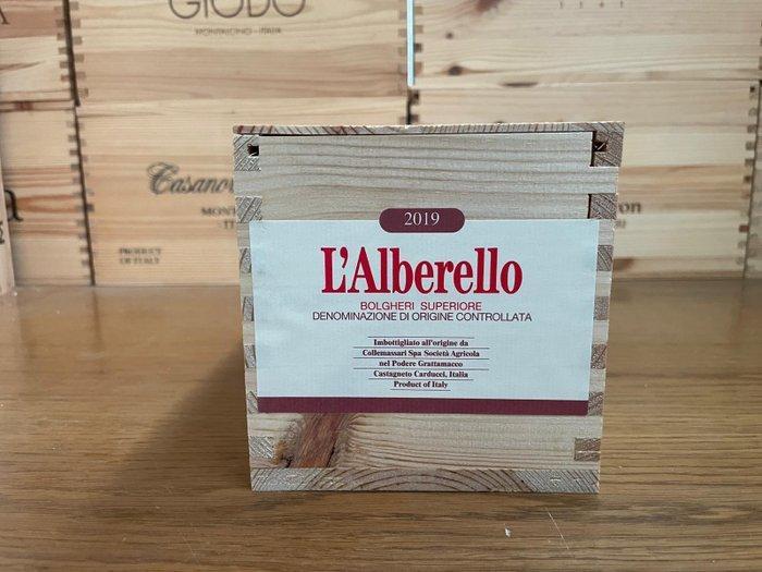 2019 Grattamacco LAlberello - Bolgheri Superiore - 1 Magnum, Verzamelen, Wijnen