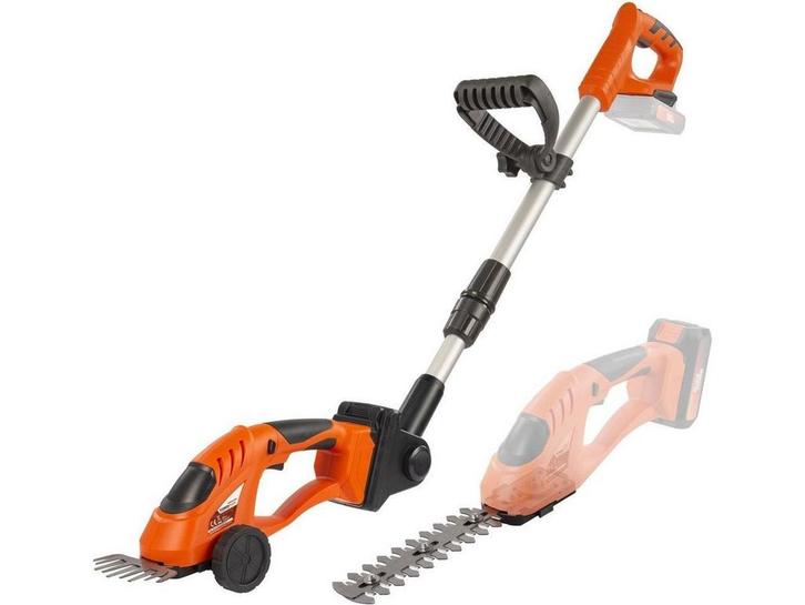 Powerplus POWDPG75300 - Accu-heggenschaar / grasschaar 20 V, Huis en Inrichting, Woonaccessoires | Overige, Zo goed als nieuw