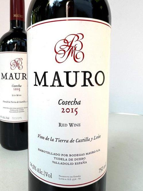 2015 Bodegas Mauro - Castilië en León - 2 Flessen (0.75, Verzamelen, Wijnen