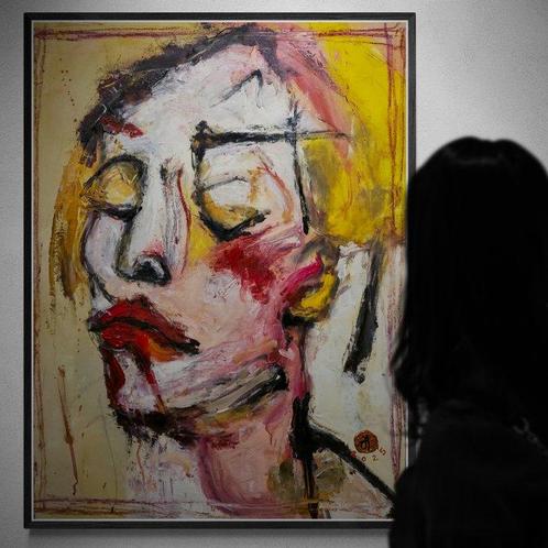 Arvydas Gaiciunas (Retne) - So N-4 – Abstract Expressionist, Antiek en Kunst, Kunst | Schilderijen | Modern