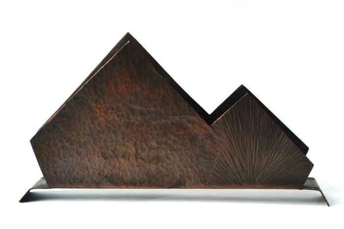 Brievenhouder - Koper, Antiek en Kunst, Kunst | Designobjecten