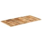 vidaXL Tafelblad 25-27 mm 120x60 cm massief mangohout, Verzenden, Nieuw