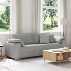 vidaXL 3-Zits Bank in Cloud Grijs, 178 cm Stof, Huis en Inrichting, Verzenden, Nieuw