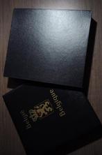 Accessoires België - 3 lege luxe DAVO albums met cassettes (, Postzegels en Munten, Postzegels | Europa | België, Gestempeld