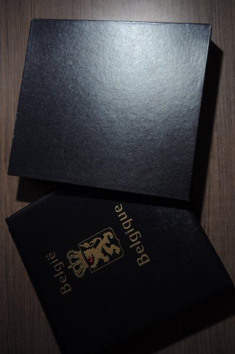 Accessoires België - 3 lege luxe DAVO albums met cassettes (, Postzegels en Munten, Postzegels | Europa | België