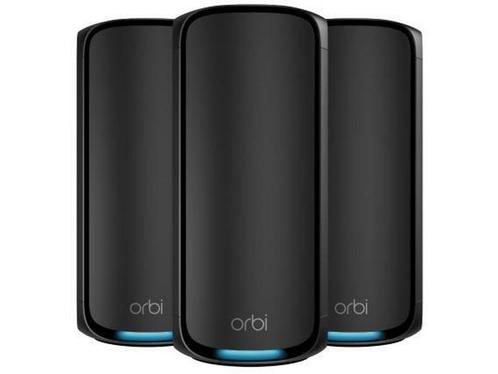 NETGEAR Orbi RBE973SB - Mesh WiFi - WiFi 7 - Quad-Band -, Huis en Inrichting, Woonaccessoires | Overige, Zo goed als nieuw, Verzenden