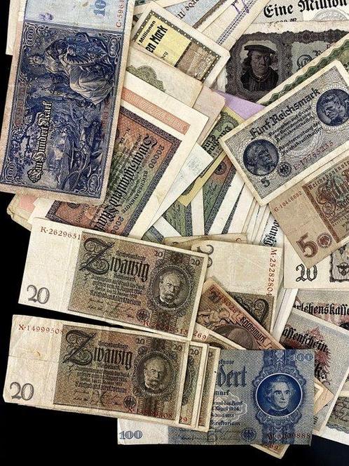 Duitsland. - 470 banknotes Mark - Various dates -, Postzegels en Munten, Munten | Nederland