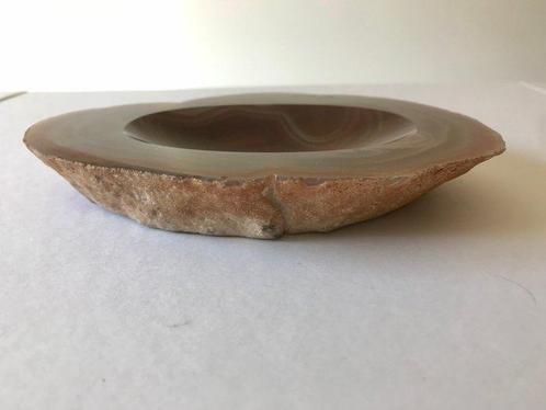 Agate trinket plate - Cabana do jacaranda - Bord - Agaat, Antiek en Kunst, Curiosa en Brocante