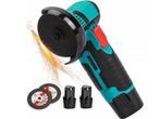 Veiling - Accu Haakse Slijper Ø76mm - incl. 2x 21V accu - B, Doe-het-zelf en Bouw, Gereedschap | Slijpmachines, Nieuw