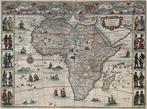 Afrique, Africa; W. Blaeu - Africae nova descriptio -, Boeken, Atlassen en Landkaarten, Nieuw