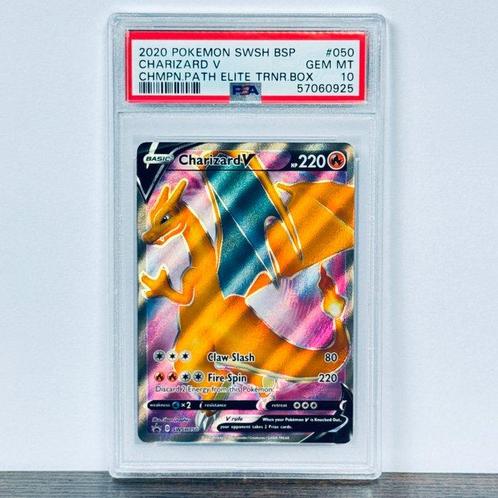 Pokémon Graded card - Charizard V - Champion Path Elite, Hobby en Vrije tijd, Verzamelkaartspellen | Pokémon