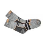 Jobman 9591 chaussettes en laine 43 gris foncé/noir, Nieuw