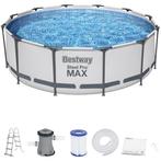 Bestway Zwembad 366x100 - Met Pomp & Trap | Retour Deal |..., Verzenden, 80 tot 120 cm, Rond, Opzetzwembad