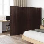vidaXL Kamerscherm 165x600 cm bamboe donkerbruin, Huis en Inrichting, Verzenden, Nieuw