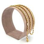 Halsketting - 18 karaat Geel goud - Volledige link-keten -, Handtassen en Accessoires, Nieuw