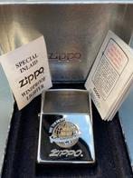 Zippo - SLVER plate Gold engraved ZPPO  1995 (Raritaet &, Nieuw