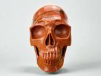 Sun Stone museumkwaliteit Gesneden schedel - feldspar -