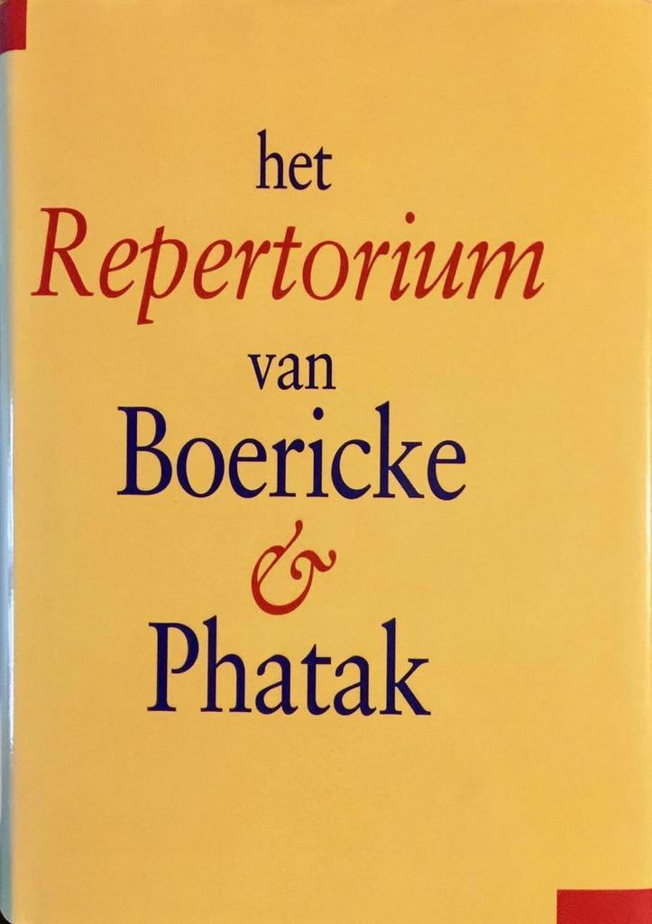 REPERTORIUM VAN BOERICKE EN PHATAK 9789038902647 VAN DER ZEE, Boeken, Gezondheid, Dieet en Voeding, Gelezen, Verzenden