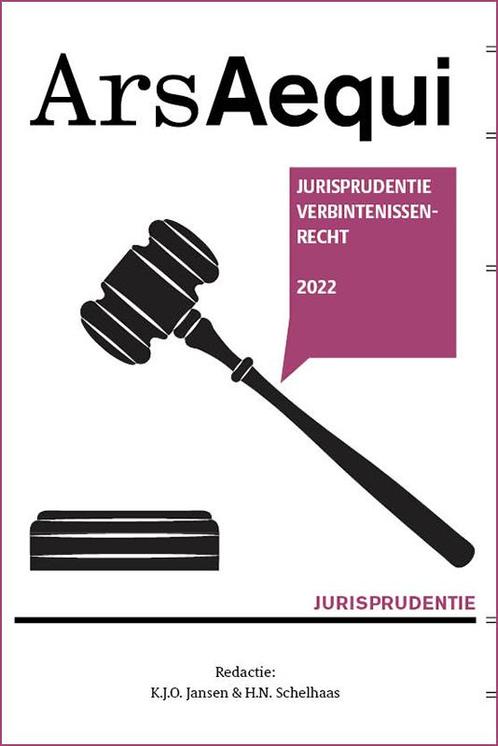 Ars Aequi Jurisprudentie  -  Jurisprudentie, Livres, Science, Envoi