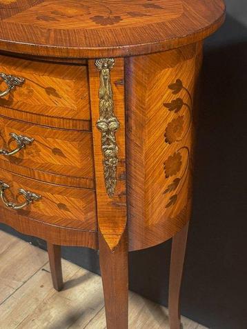 Table de chevet (2) - Bois, Bronze