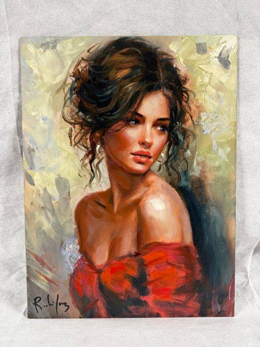 Salvatore Rodriquez (1957) - Ricordando, Antiek en Kunst, Kunst | Schilderijen | Klassiek