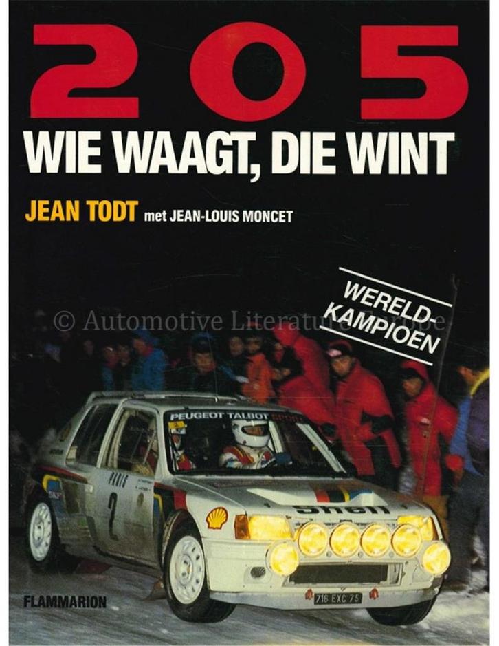 205, WIE WAAGT, DIE WINT, Boeken, Auto's | Boeken