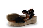 Manfield sandalen in maat 38 Zwart | 15% korting, Kleding | Dames, Schoenen, Verzenden, Zwart, Sandalen of Muiltjes, Zo goed als nieuw