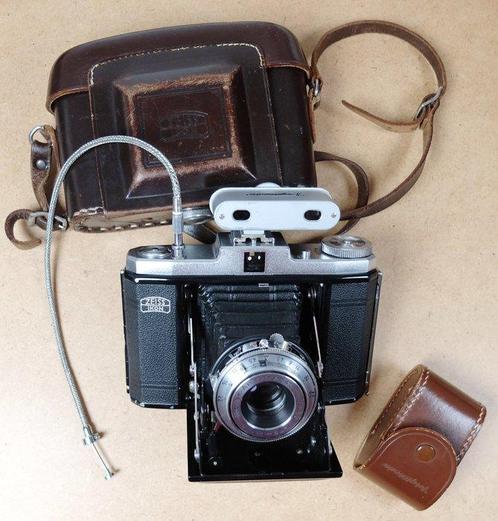 Zeiss Ikon Nettar 518/16 Folding 6x6cm with Voigtländer, Audio, Tv en Foto, Fotocamera's Analoog